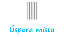 Shrnovací dveře - úspora místa